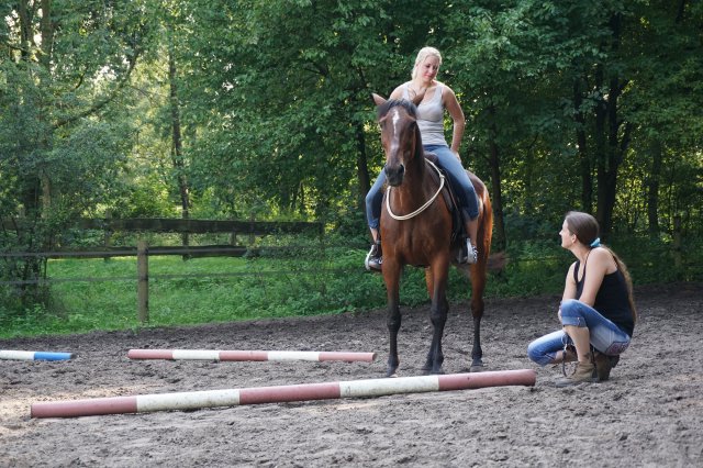 Reitstunde Katrin